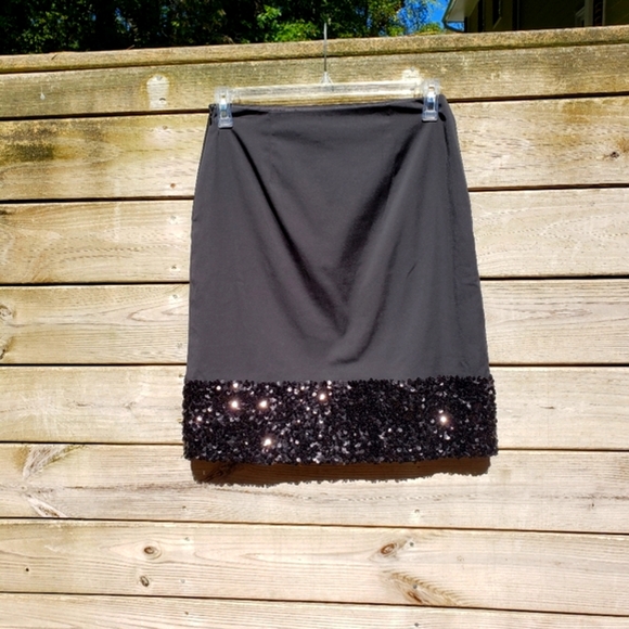 Talbots Dresses & Skirts - Talbolts Stunning Black Sequin Skirt.